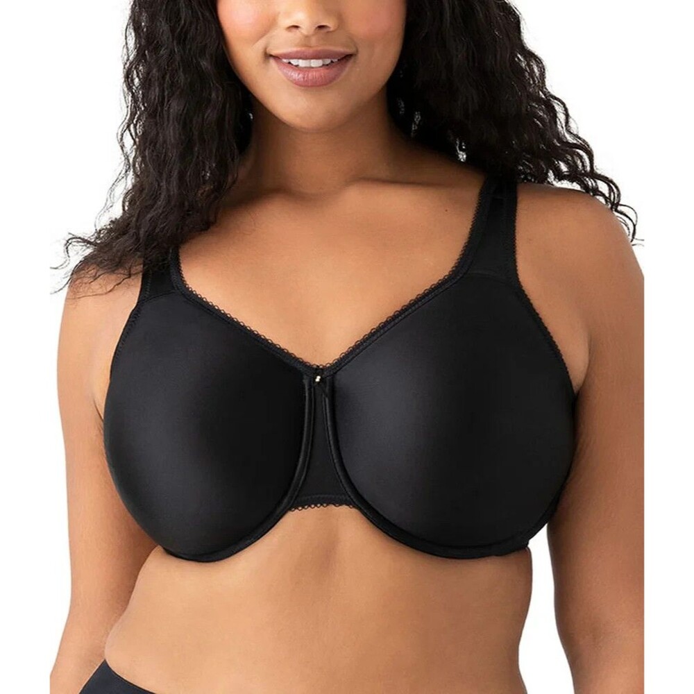 Wacoal Bra Size 34G Black Basic Beauty Full Figure Underwire 855192